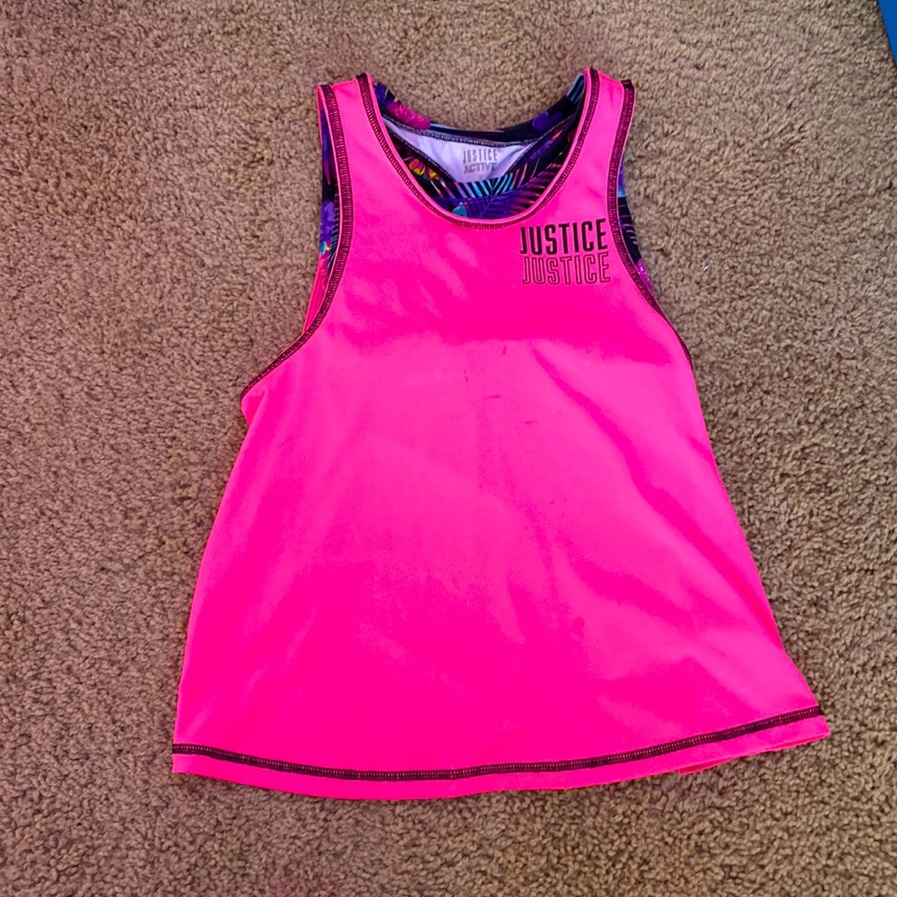 Pink tank top